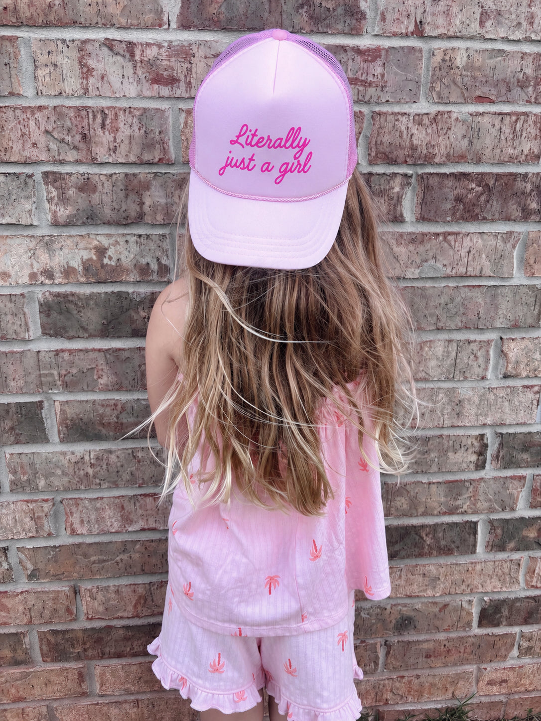 Literally Just a Girl Youth Trucker