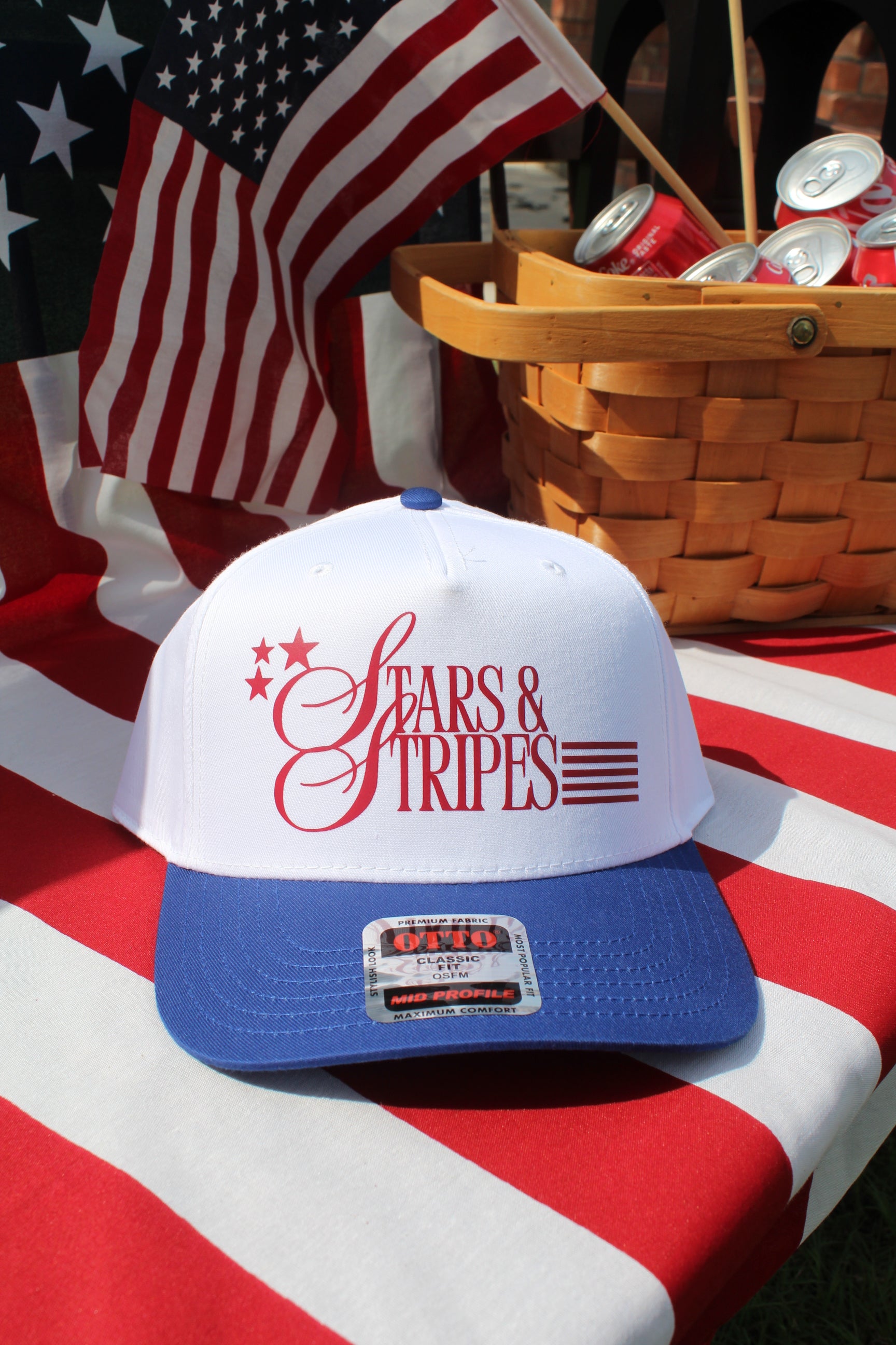 Stars and Stripes Trucker