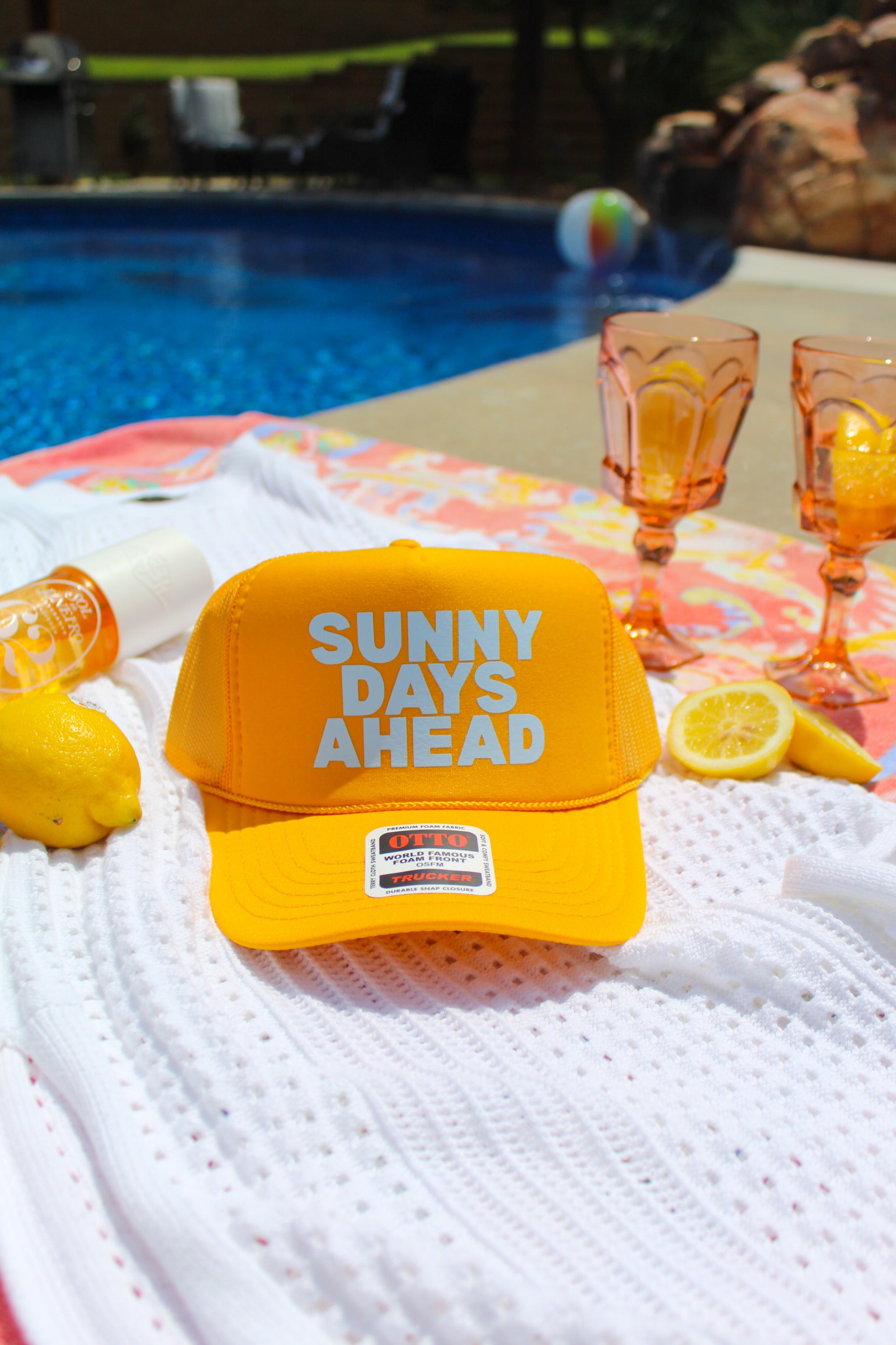 Sunny Days Ahead Trucker