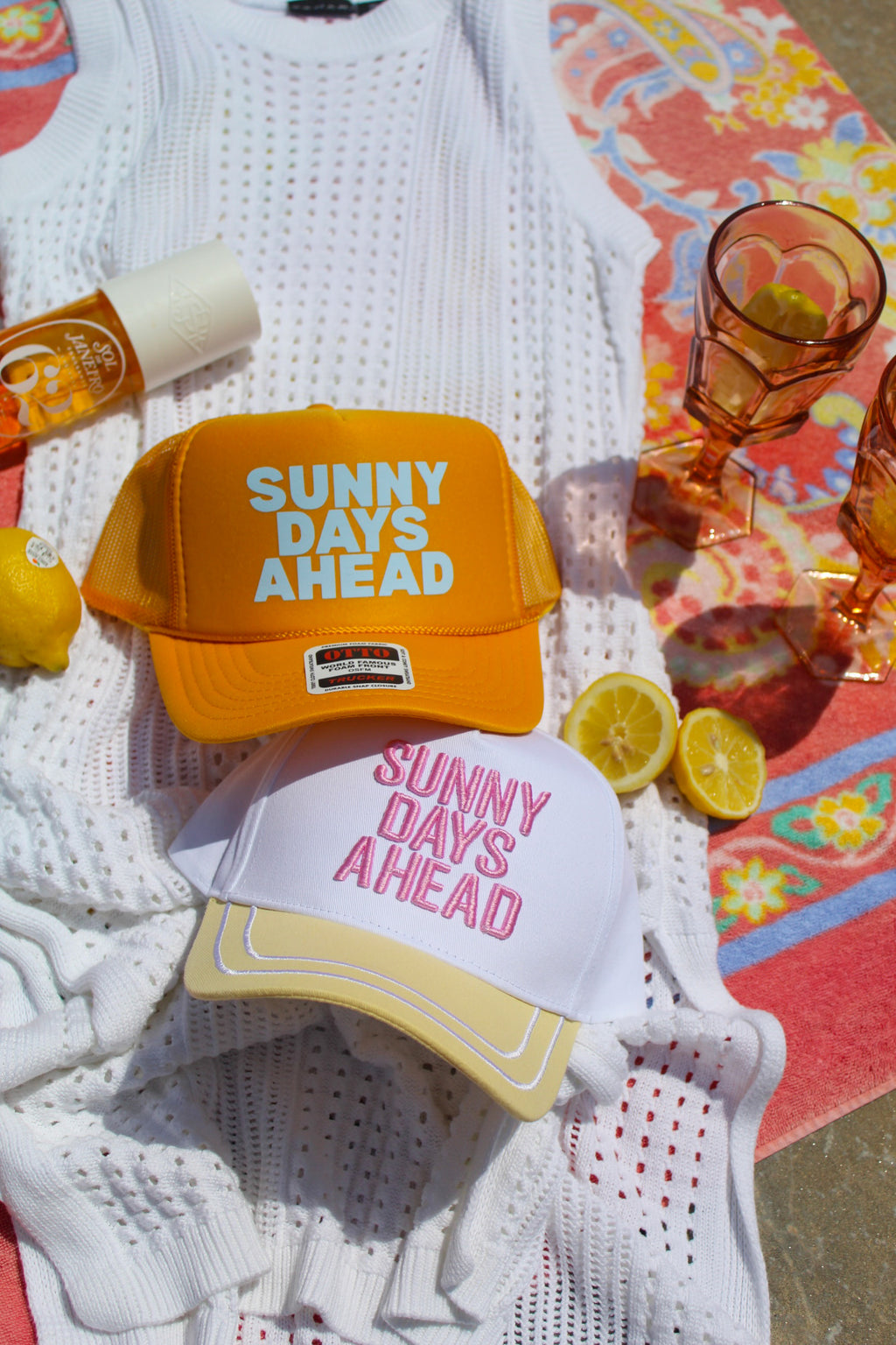 Sunny Days Ahead Trucker