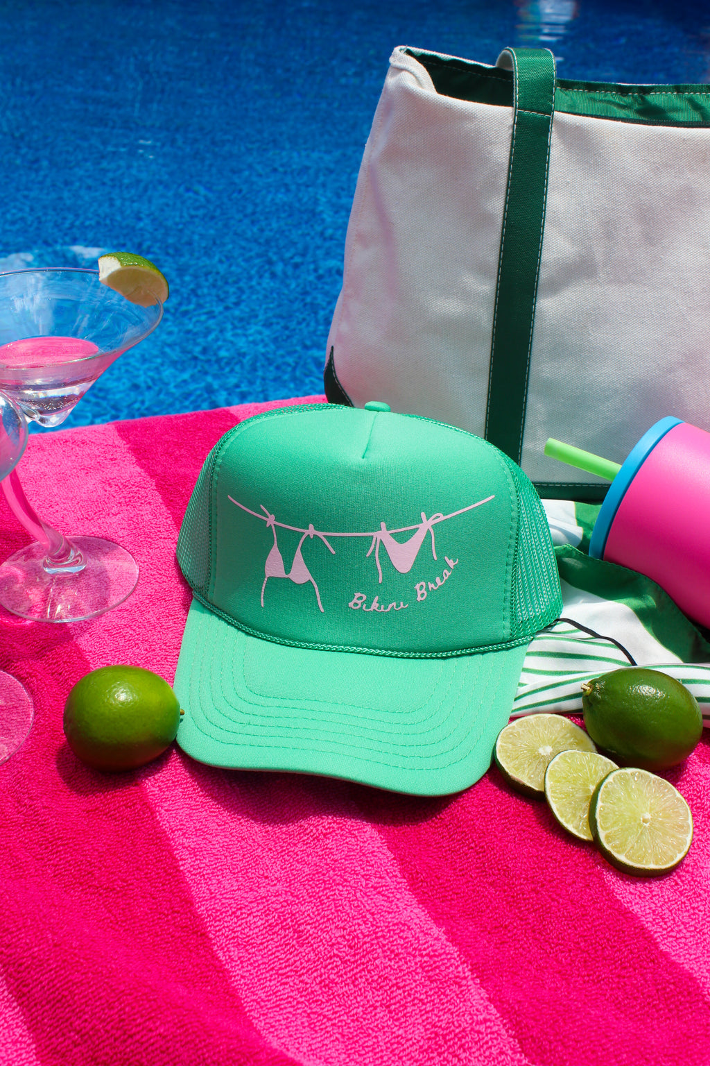 Bikini Break Trucker