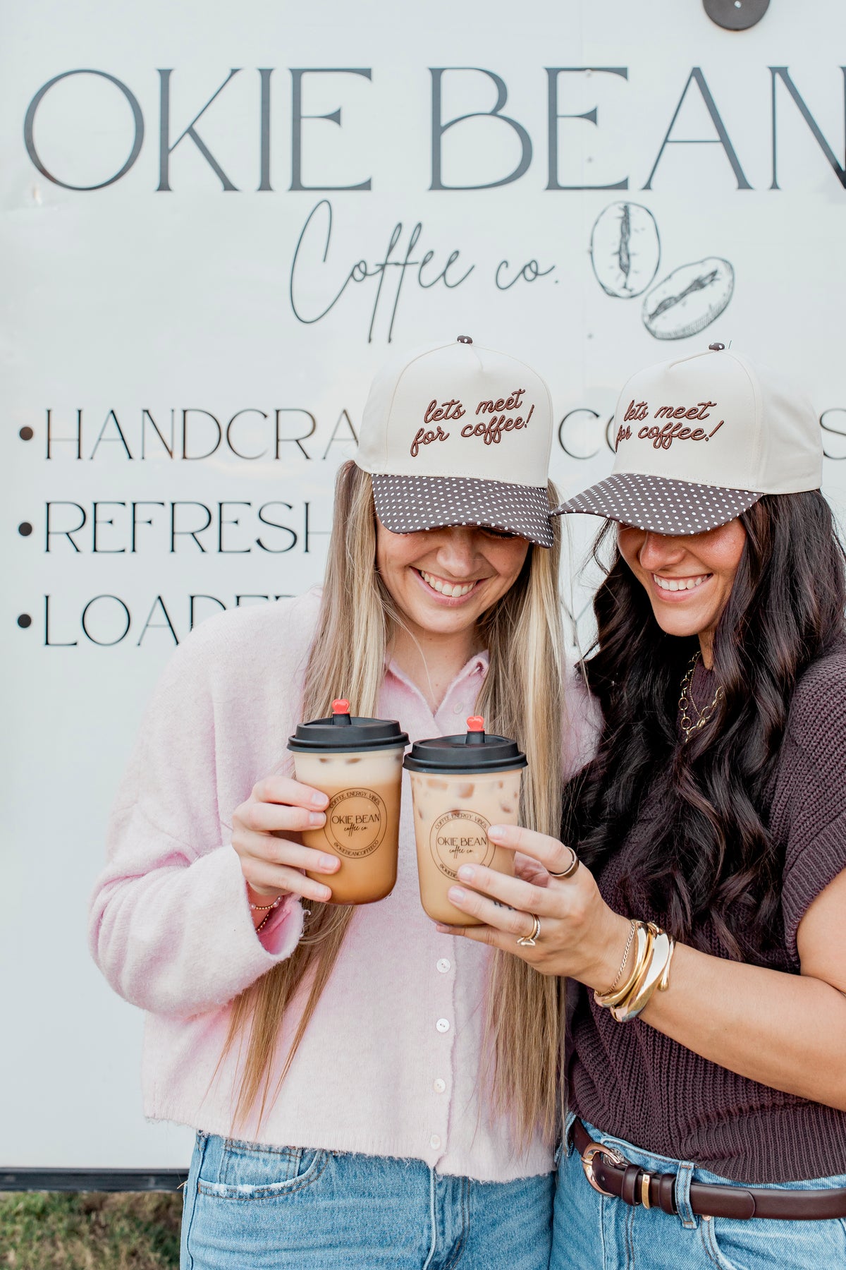 Let's Meet For Coffee Trucker