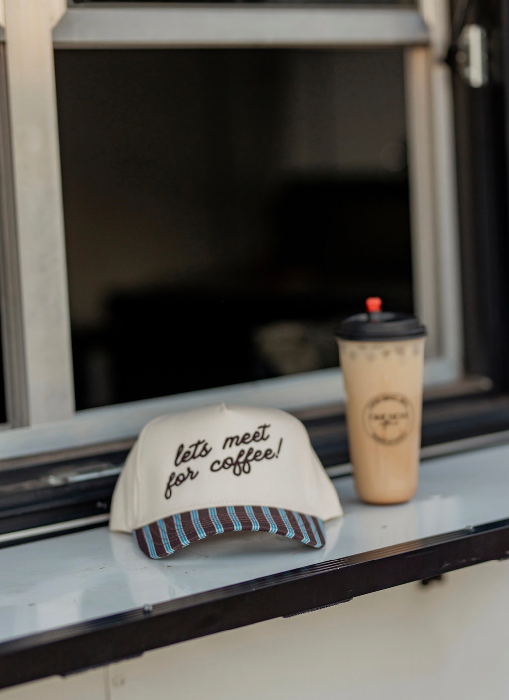 Let's Meet For Coffee Trucker