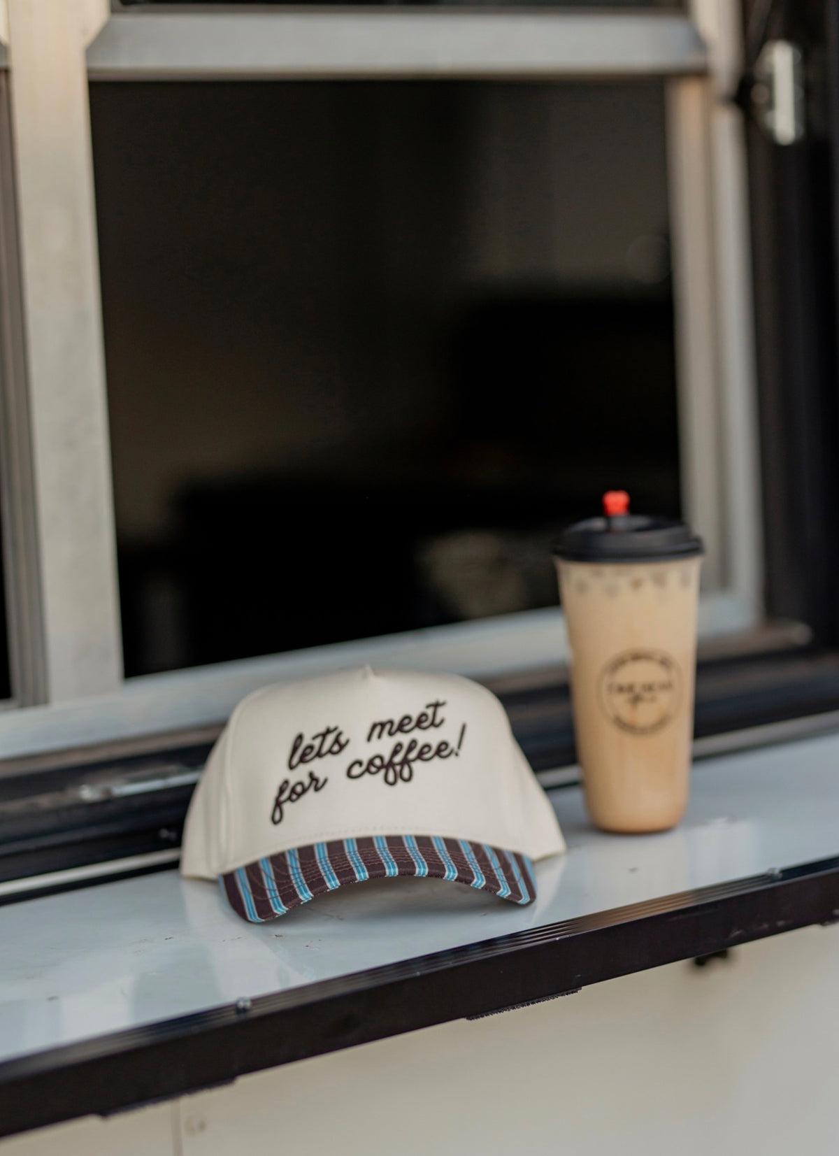 Let's Meet For Coffee Trucker