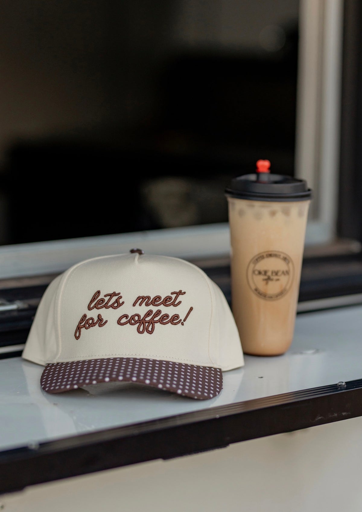 Let's Meet For Coffee Trucker