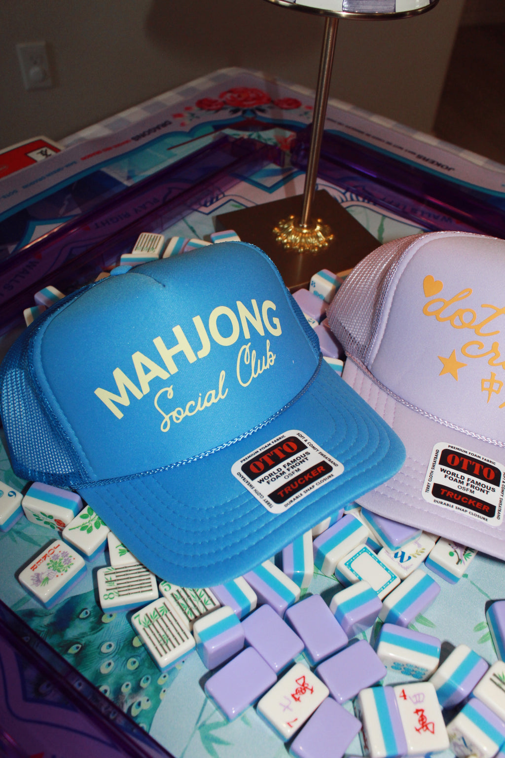 Mahjong Social Club Trucker