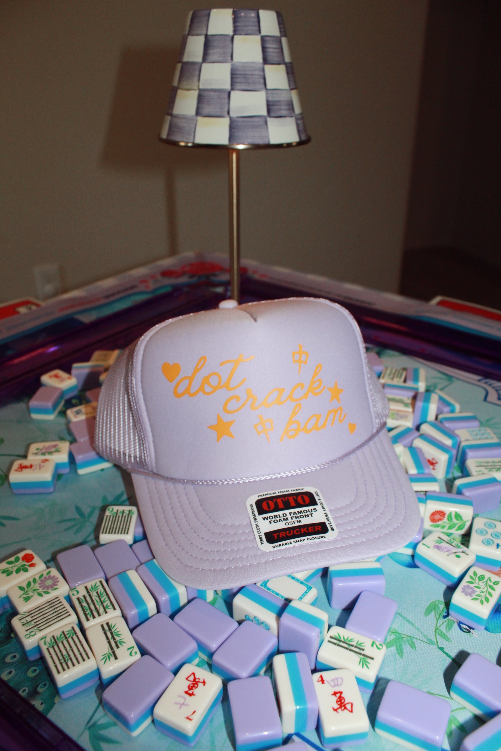 Bam Dot Crack Trucker