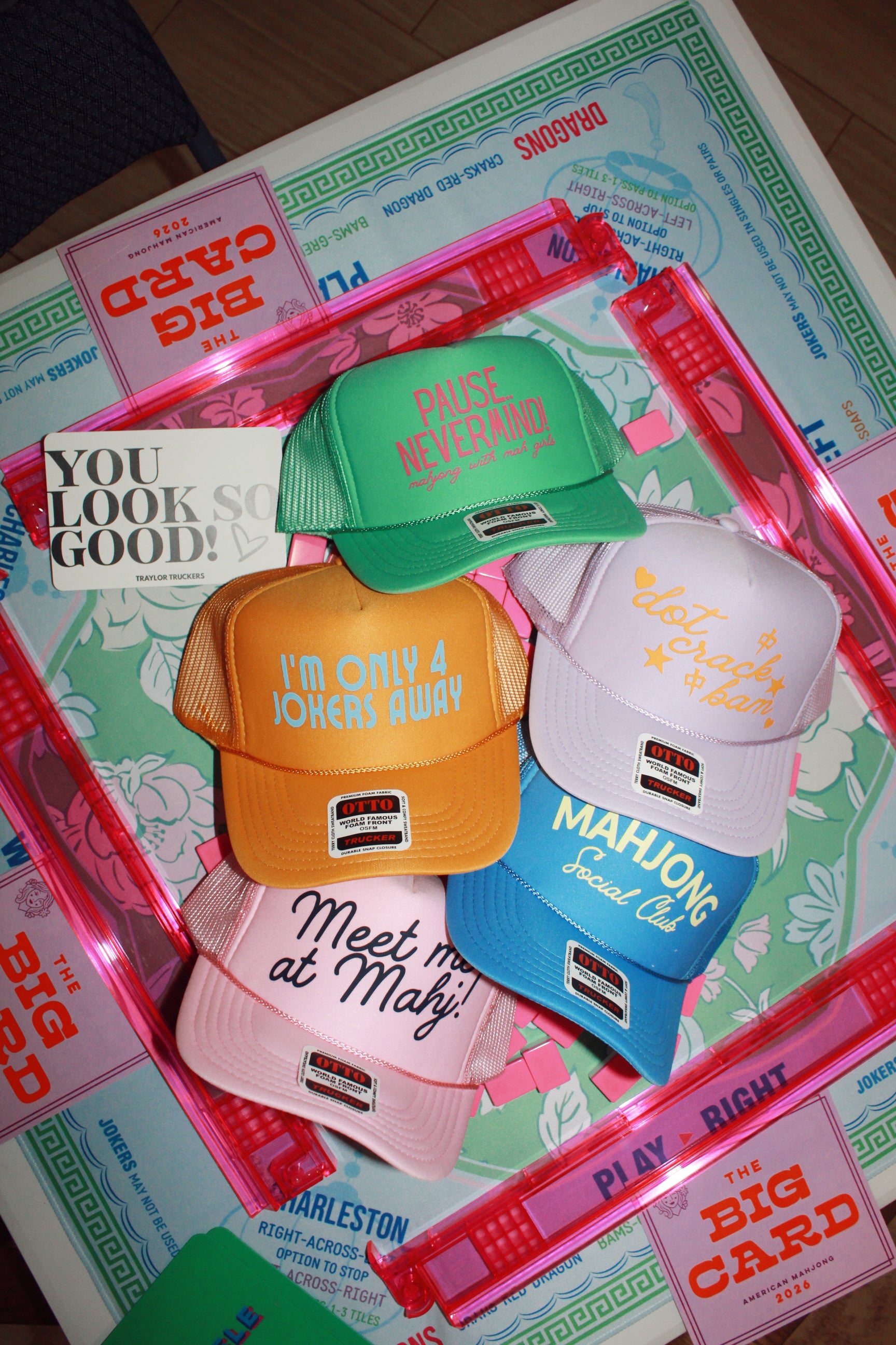 Meet Me At Mahj Trucker