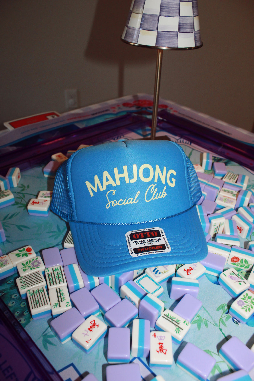 Mahjong Social Club Trucker