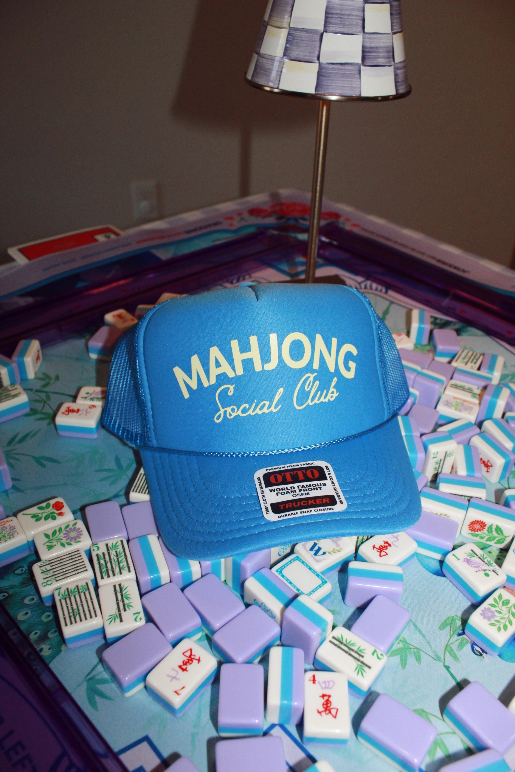 Mahjong Social Club Trucker