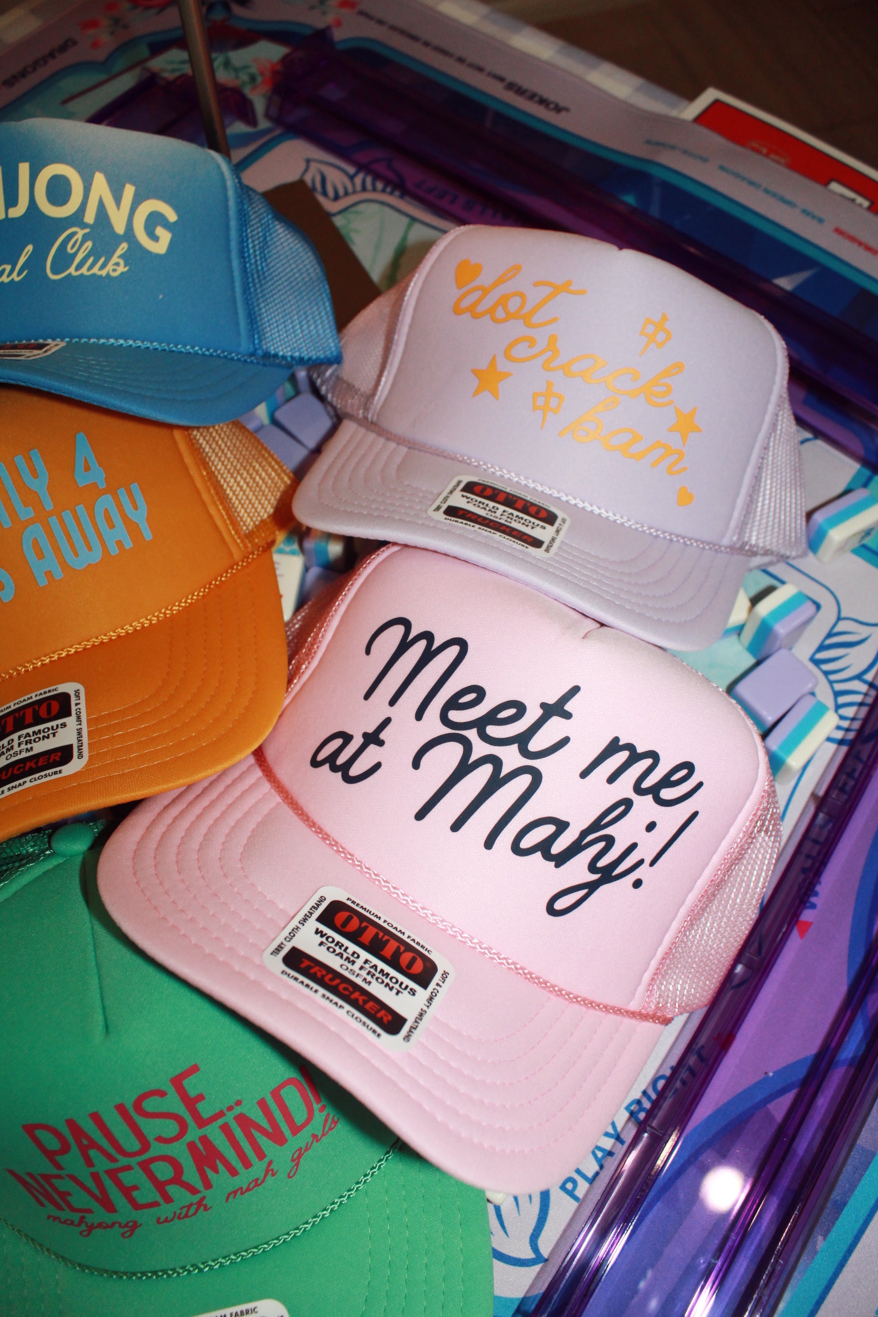 Meet Me At Mahj Trucker
